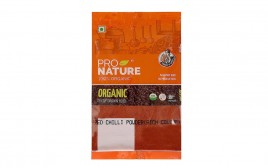 Pro Nature Organic Red Chilli Powder (Rich Colour)  Pack  100 grams